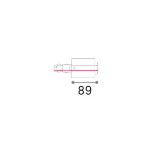 LINK 3-PH TRIM MAIN CONN END RIGHT DALI 1-10V WH - 1-ID256146