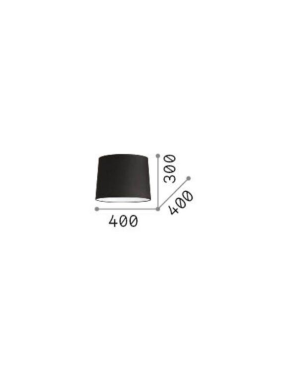 SET UP PARALUME CONO D40 NERO - 1-ID260235
