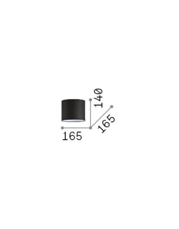 SET UP PARALUME CILINDRO D16 BEIGE - 1-ID260334