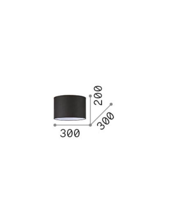SET UP PARALUME CILINDRO D30 BEIGE - 1-ID260440