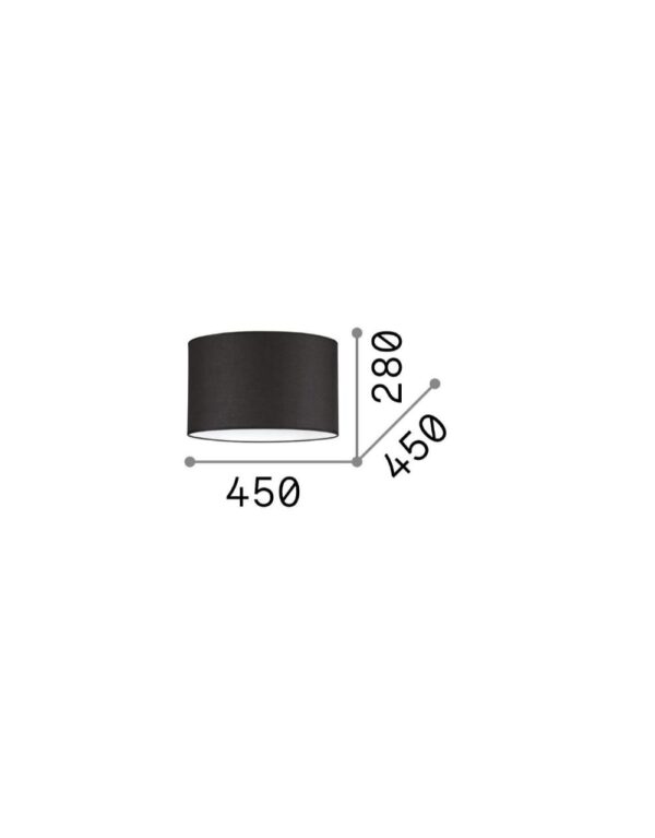 SET UP PARALUME CILINDRO D45 BIANCO - 1-ID260457