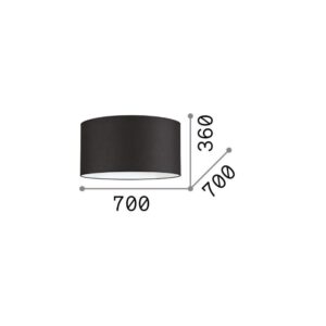 SET UP PARALUME CILINDRO D70 BEIGE - 1-ID260488