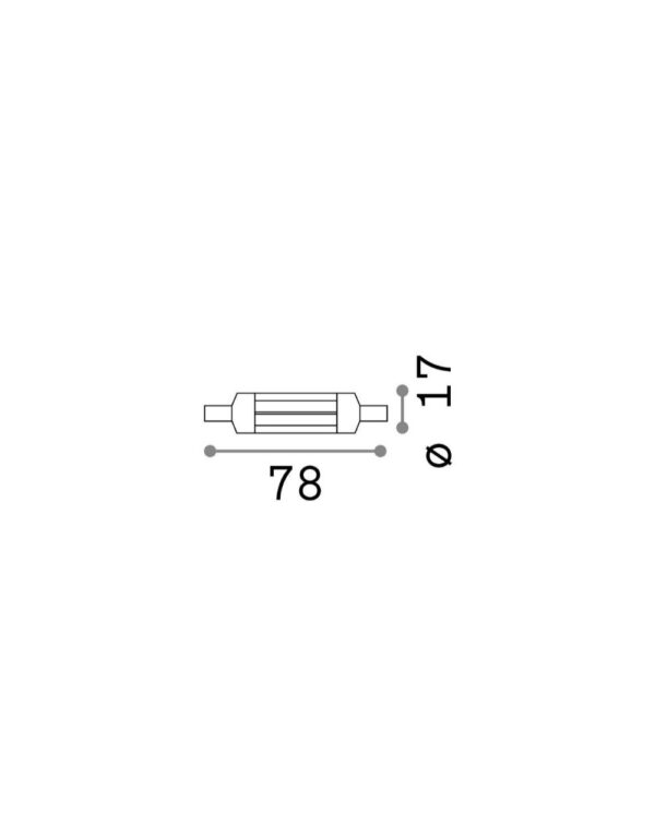 R7s COB 07W 580Lm 4000K CRI80 - 1-ID272375