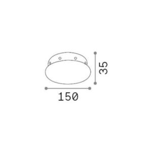 ROSONE MAGNETICO 8 LUCI CROMO - 1-ID272436