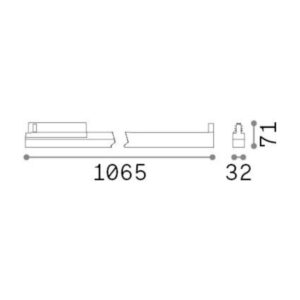 DISPLAY ACCENT D1065 3000K WH - 1-ID283524