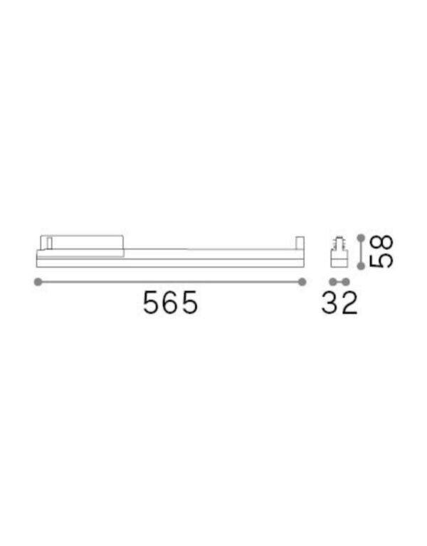 DISPLAY WIDE D0565 3000K WH - 1-ID283753