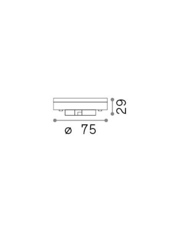 GX53 9W 3000K CRI90 - 1-ID288383