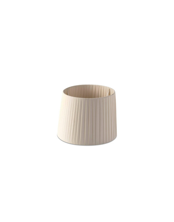 RIBBONED SHADE E27 o215*160*o190 BEIGE - 1-FR2P0615