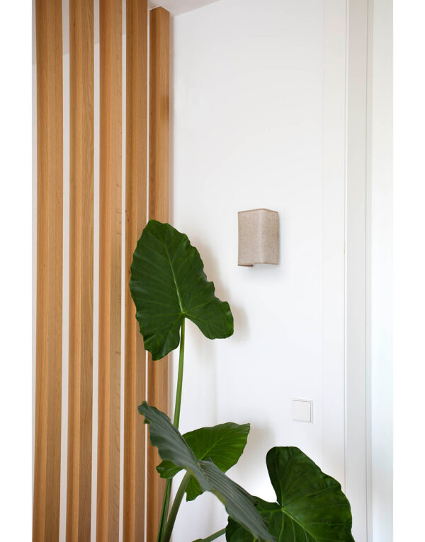 OTTON WALL LAMP YUTE 1xE27 VER. SQ. 200X125X105 - 1-FR66400-98