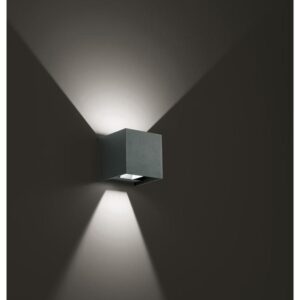 GES1021 App. allum. antr.2x5W LED.3000-4000-5500K - 1-GL142467