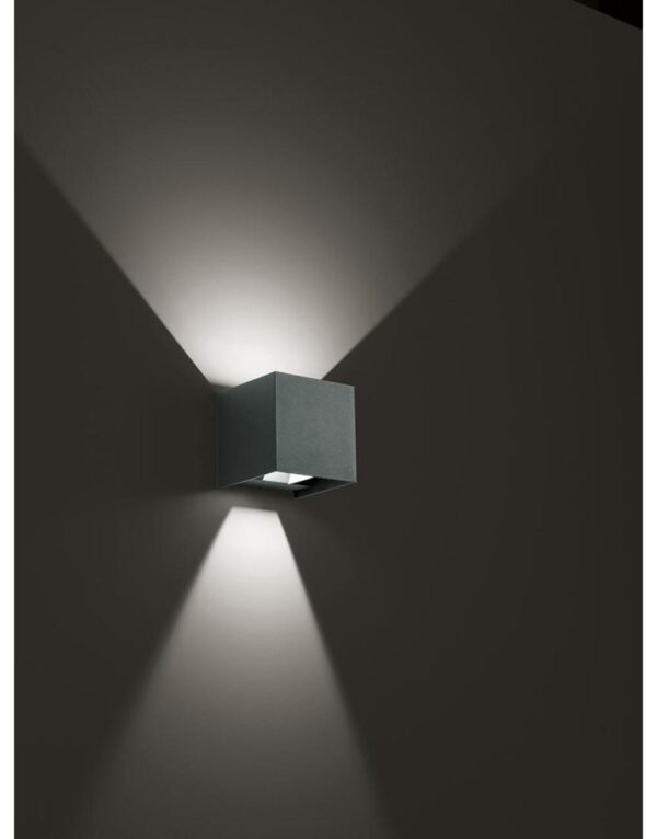 GES1021 App. allum. antr.2x5W LED.3000-4000-5500K - 1-GL142467