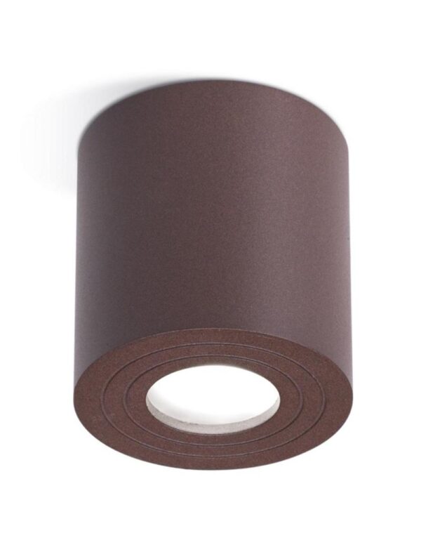 GES1075 Plafone alluminio marrone. 1xGU10. - 1-GL142689