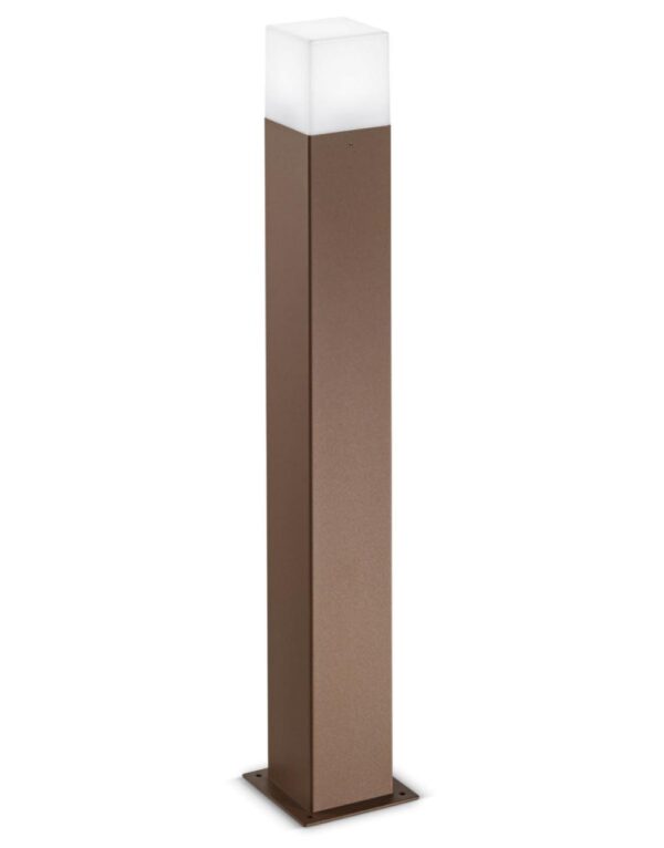 GES422 Paletto alluminio ruggine. 1xE27. - 1-GL099037