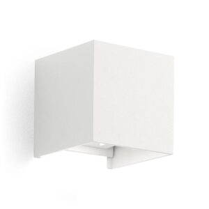 GES860C Applique alluminio bianco opaco.2x5W.3000K - 1-GL127815