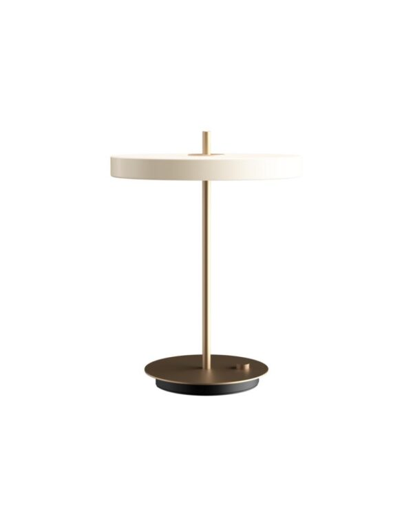 Asteria Table pearl white O31 x 41,5 cm - 1-UM2305