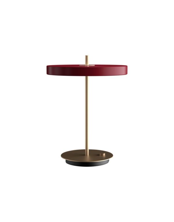 Asteria Table ruby red O 31 x 41,5 cm - 1-UM2309