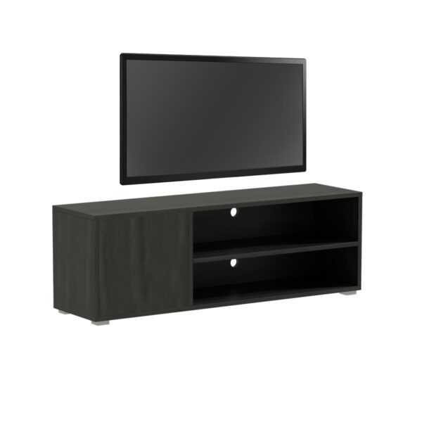 Έπιπλο τηλεόρασης Ellon pakoworld μελαμίνης zebrano 120x40x41εκ. - 049-000081
