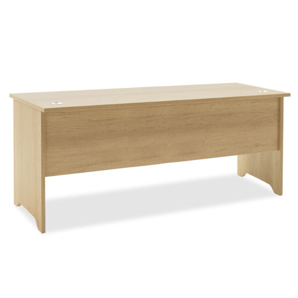 Γραφείο εργασίας επαγγελματικό Amazon pakoworld χρώμα sonoma 180x75x75εκ - 069-000035