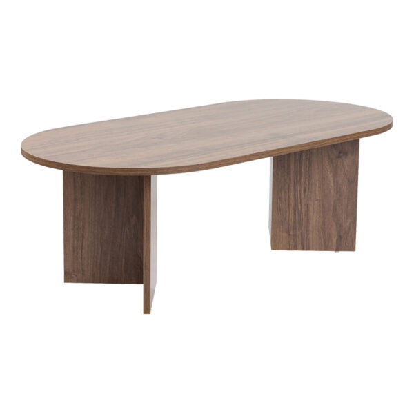 Τραπέζι σαλονιού Tabletod pakoworld σε καρυδί απόχρωση 119x60x40εκ - 071-001604