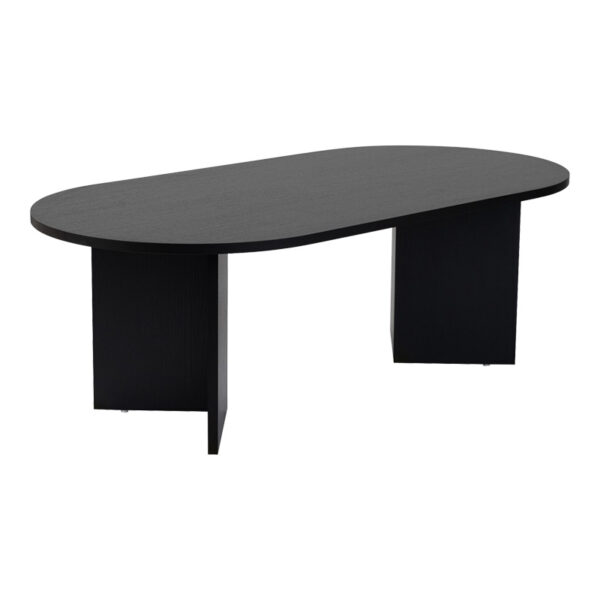 Τραπέζι σαλονιού Tabletod pakoworld σε μαύρη απόχρωση 119x60x40εκ - 071-001607
