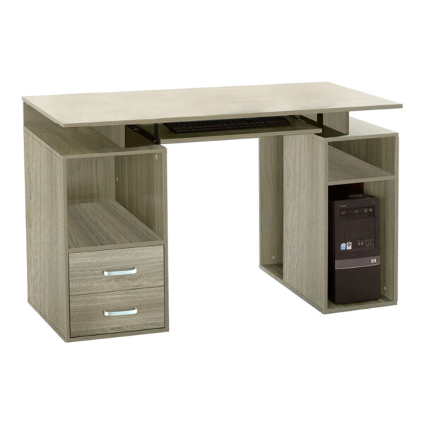 Γραφείο υπολογιστή Liberion pakoworld σε απόχρωση sonoma 120x55x76εκ - 072-000122