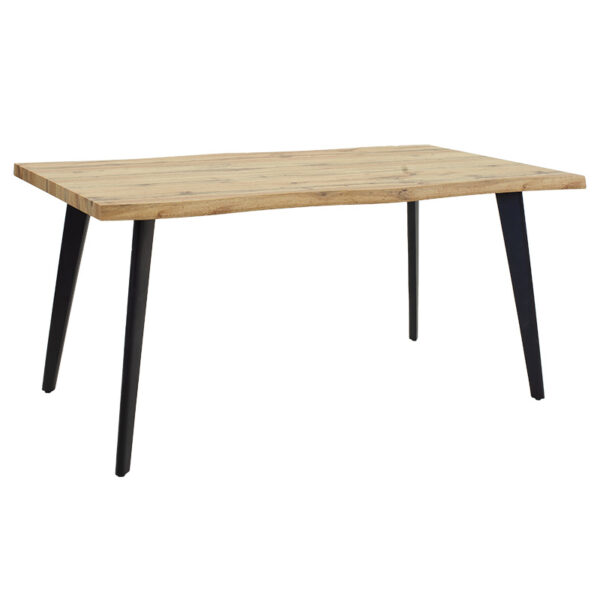 Τραπέζι Velto pakoworld MDF sonoma 160x90x76εκ - 096-000030