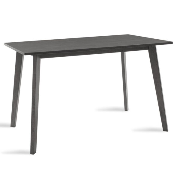 Τραπέζι Benson pakoworld MDF σε rustic grey απόχρωση 120x75x75εκ - 097-000004