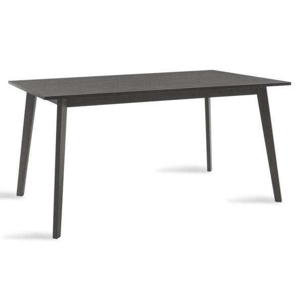 Τραπέζι Benson pakoworld MDF σε rustic grey απόχρωση 150x90x75εκ - 097-000006