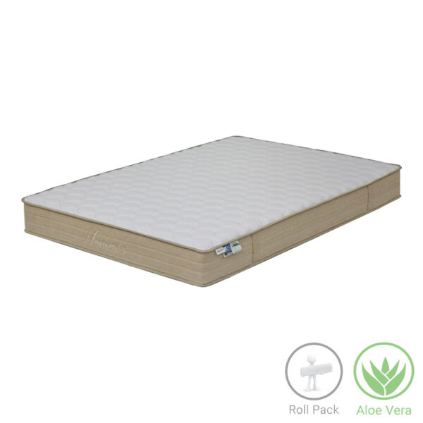 Στρώμα Nemesis pakoworld pocket spring roll pack διπλής όψης aloe vera 20-22cm 140x200εκ - 100-000055