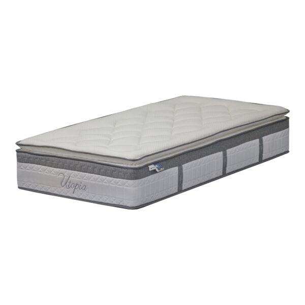 Στρώμα Utopia pakoworld pocket spring με ανώστρωμα 30-32cm 100x200εκ - 100-000057