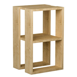 Κομοδίνο Passion pakoworld oak 34x30x55εκ - 119-001165