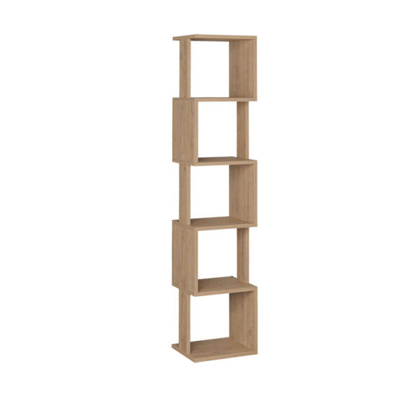 Βιβλιοθήκη - στήλη Piri pakoworld oak μελαμίνης 35x30x161εκ - 119-001185