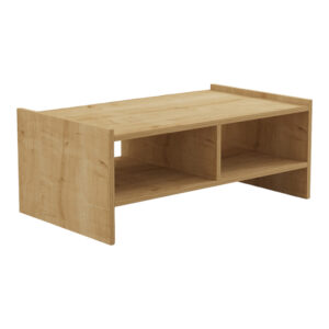 Τραπέζι σαλονιού Tiena pakoworld σε oak απόχρωση 90x50x35εκ - 120-000513