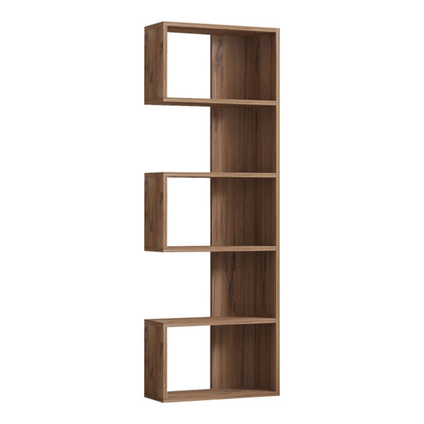 Βιβλιοθήκη Cascade pakoworld σε sonoma  απόχρωση 51.8x22x150εκ - 120-000520