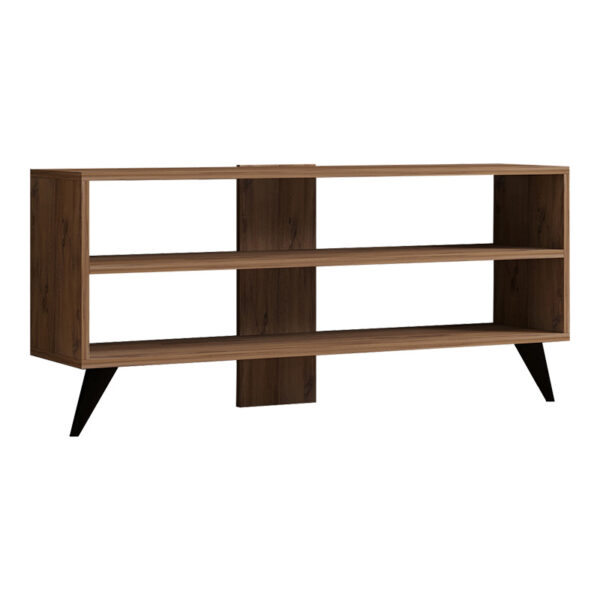Έπιπλο τηλεόρασης Prestige pakoworld σε sonoma απόχρωση 120x29,6x50εκ - 120-000538