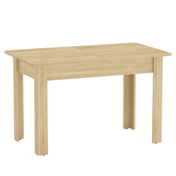 Τραπέζι Quiin pakoworld επεκτεινόμενο sonoma 120-164x70x73.5εκ - 184-000007