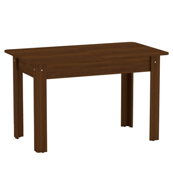 Τραπέζι Quiin pakoworld επεκτεινόμενο καρυδί 120-164x70x73.5εκ - 184-000009