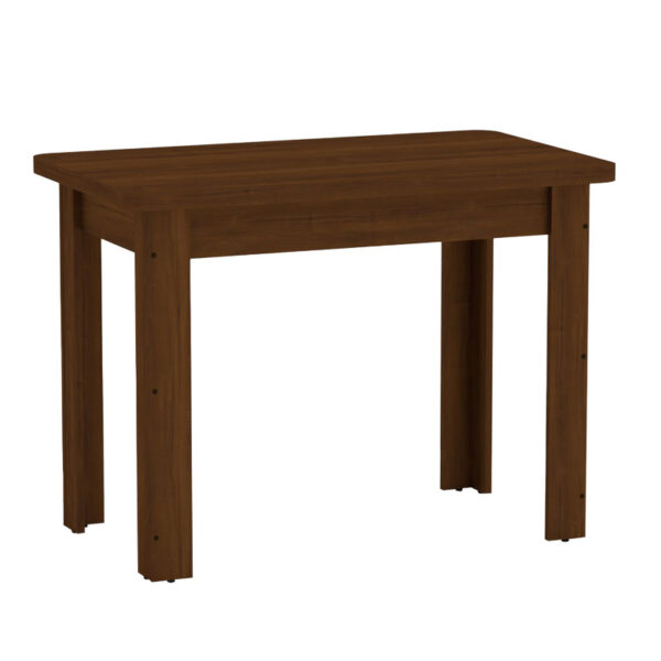 Τραπέζι Celeste pakoworld καρυδί 100x60x73.5εκ - 184-000012