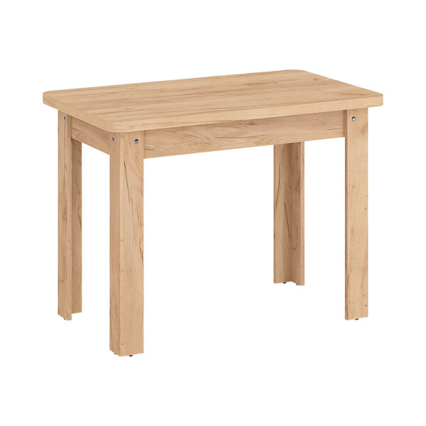 Τραπέζι Celeste pakoworld μελαμίνης σε oak απόχρωση 100x60x73.5εκ - 184-000098