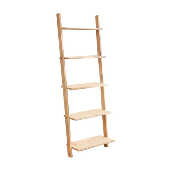 Βιβλιοθήκη Fealor pakoworld φυσικό ξύλο πεύκου 42x20x148εκ - 197-000233