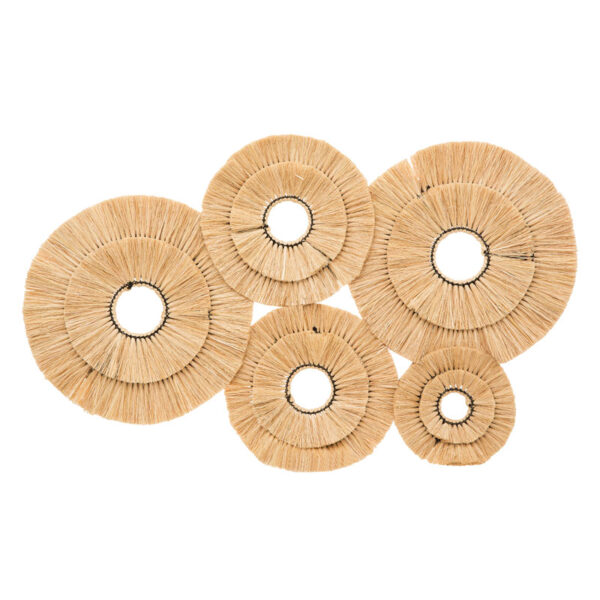 Διακοσμητικό τοίχου PWD-0114 pakoworld MDF μπεζ 91x3.5x64εκ - 199-000512