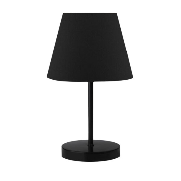 Επιτραπέζιο φωτιστικό PWL-1145 pakoworld Ε27 μαύρο Φ22x37εκ - 202-000098