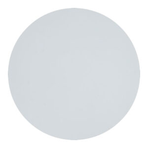 Επιφάνεια τραπεζιού Fervor pakoworld HPL ivory Φ60εκ πάχους 12mm - 215-000001