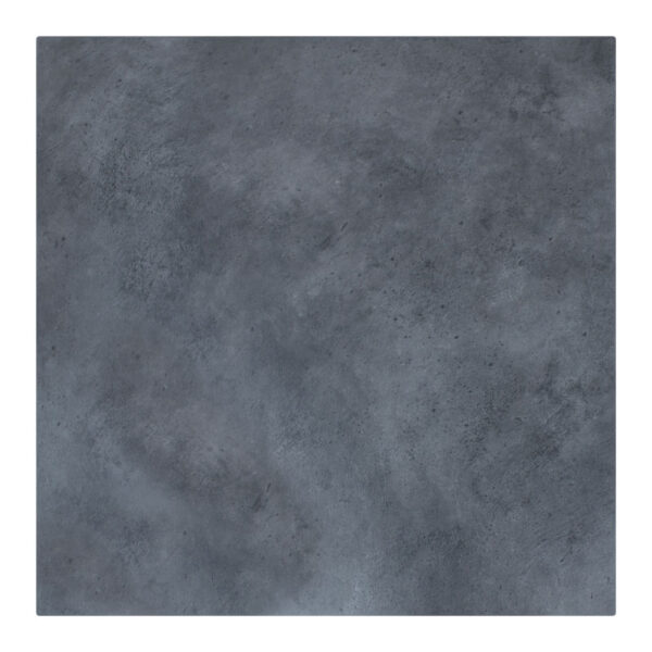 Επιφάνεια τραπεζιού Sizzle pakoworld Werzalit ανθρακί cement 80x80εκ πάχους 35mm - 215-000026