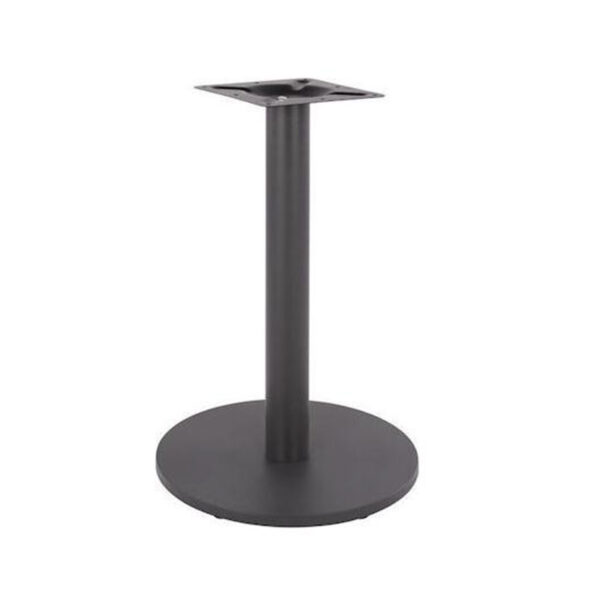 Βάση τραπεζιού bar Celestial pakoworld μεταλλική μαύρη Φ40x94εκ - 217-000009
