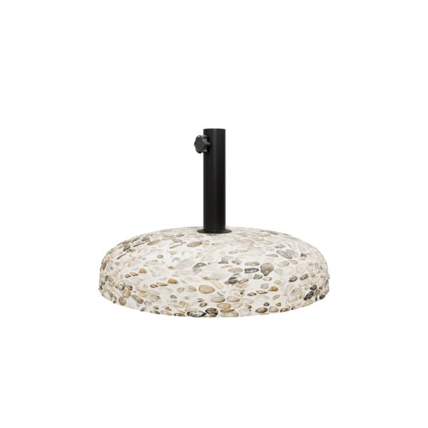 Βάση ομπρέλας Nimbus pakoworld τσιμέντο ψηφιδωτή 15kg Φ35εκ - 218-000020