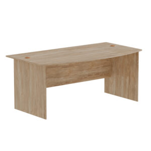 Γραφείο εργασίας Anze pakoworld φυσικό μελαμίνης 180x93.5x75εκ - 248-000014