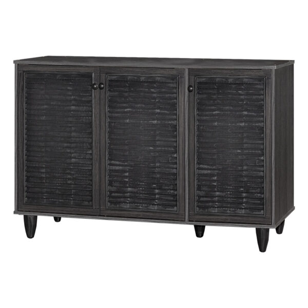 Παπουτσοθήκη-ντουλάπι Ronan pakoworld χρώμα wenge 105x35x66εκ - 249-000006