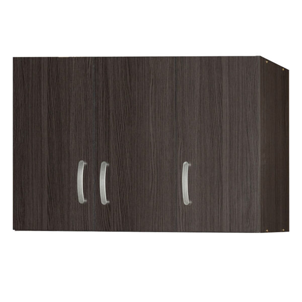 Πατάρι ντουλάπας Zelia pakoworld τρίφυλλο wenge eo 90x42x60εκ - 249-000042