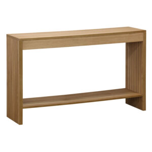 Κονσόλα Focused pakoworld MDF φυσικό 120x35x74εκ - 260-000003
